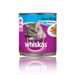 Ração para gatos WHISKAS 1+ ATUM AO MOLHO - 290G
